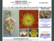 Tablet Screenshot of clarkmade.com